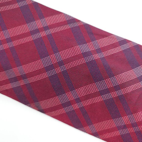 Giacomo De Senese Milano Men Necktie 100% Silk Red Multi 61x4 - NWOT - Italy - Picture 2 of 5